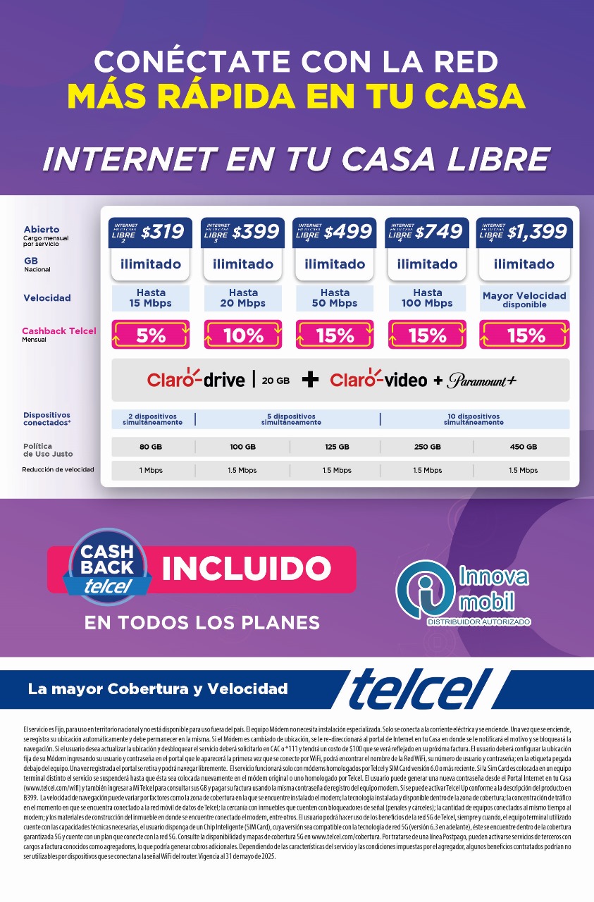 INTERNET CASA